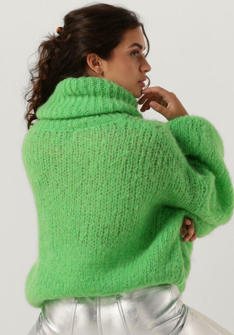 AMERICAN DREAMS Pepper Roll Neck Cropped Knit