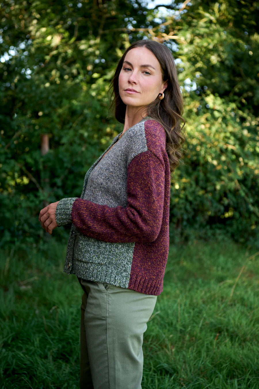MAXTED Tabby Textured Cardigan