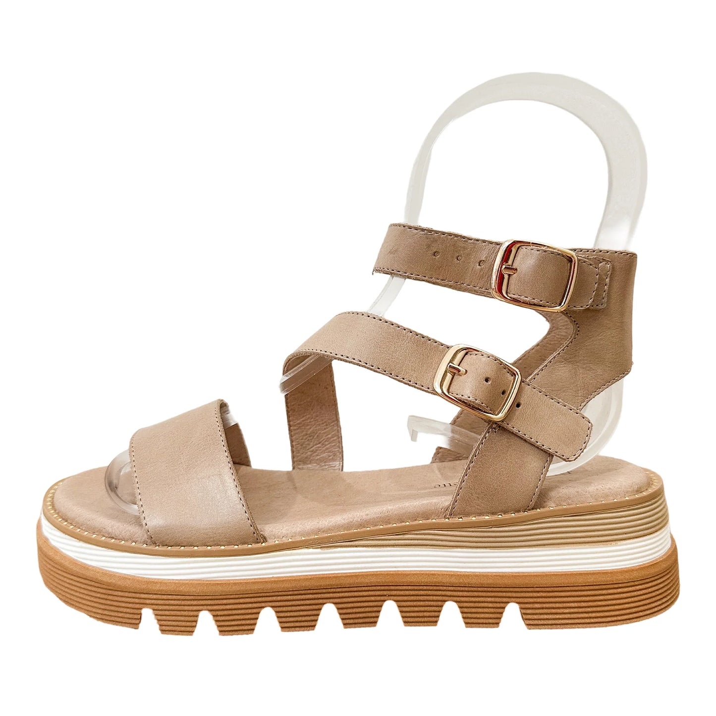 DJANGO & JULIETTE Selima Taupe Leather