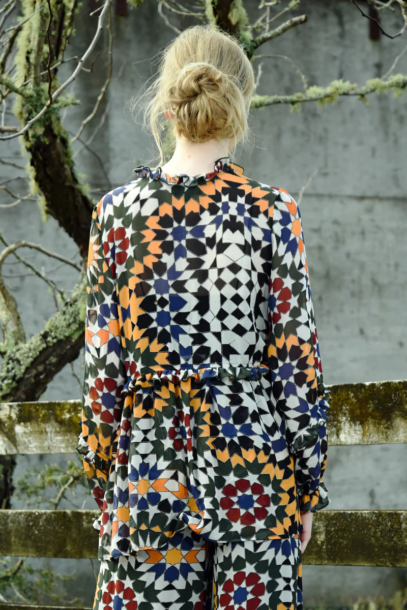 CURATE Shadow Frill Top
