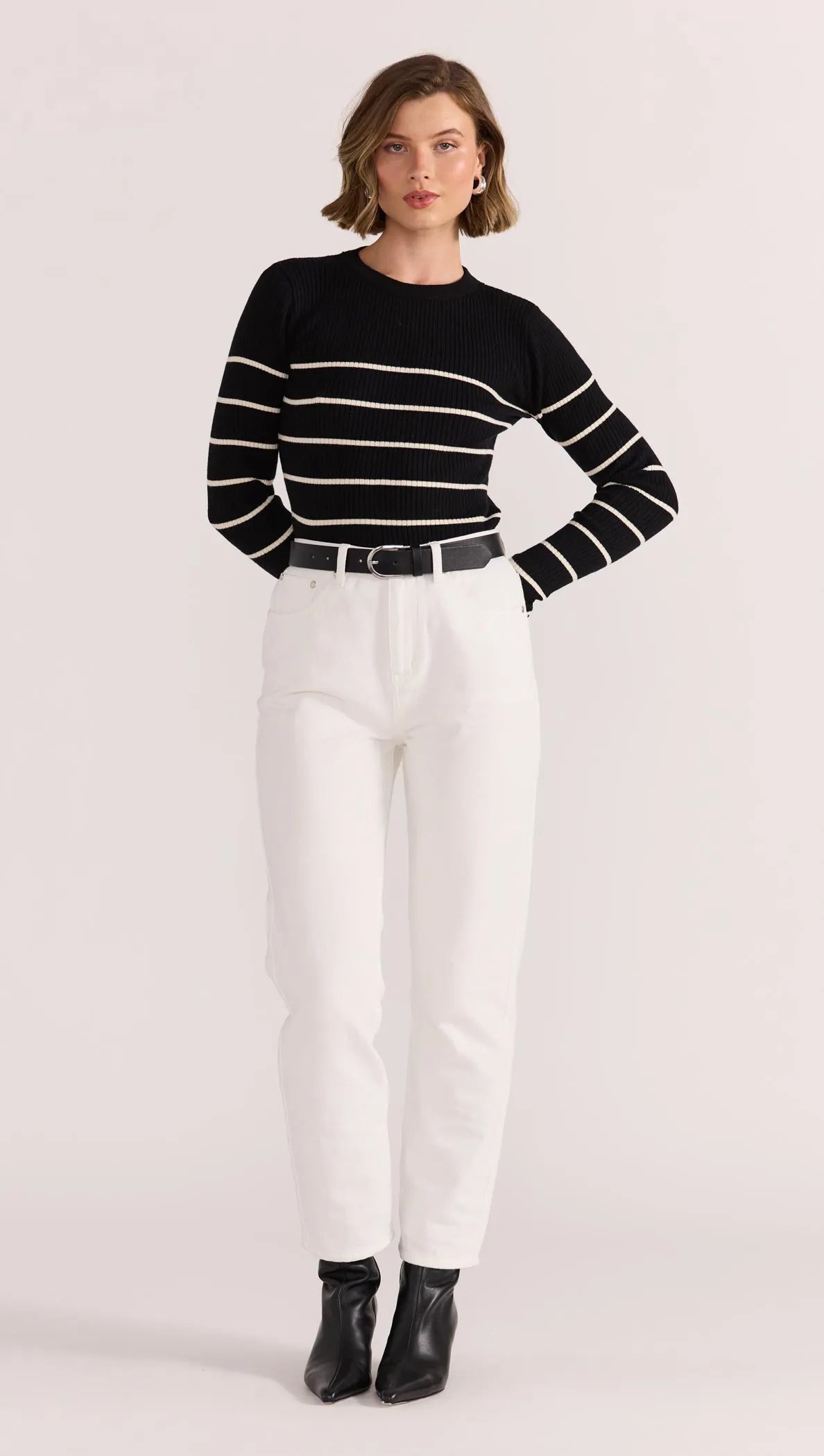 STAPLE THE LABEL Freya Stripe Top