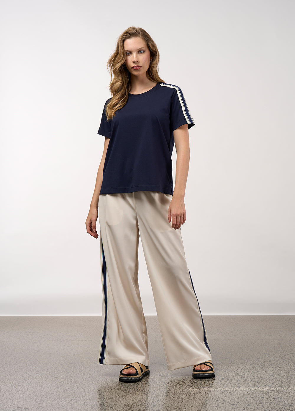 MADLY SWEETLY Linear Tee