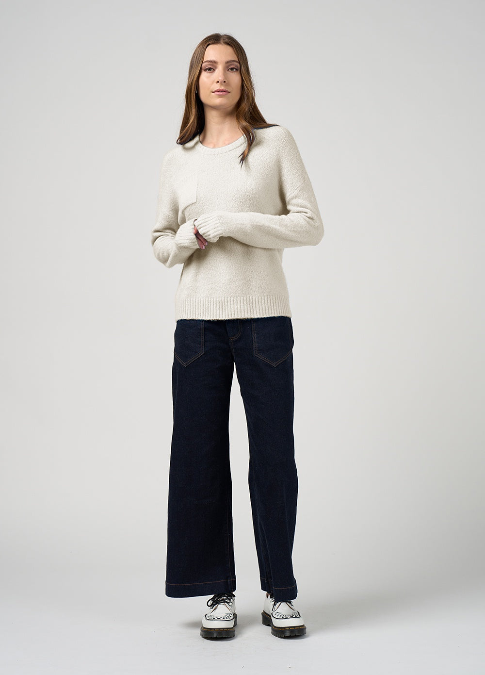 MADLY SWEETLY Modular Sweater