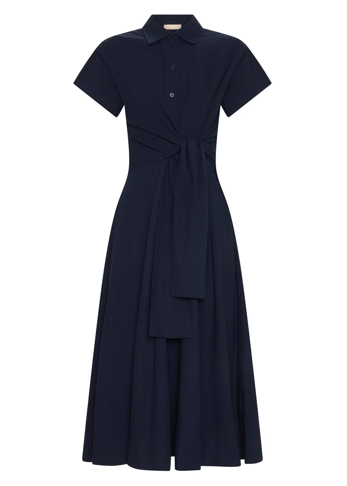 POL Elina Wrap Shirt Dress