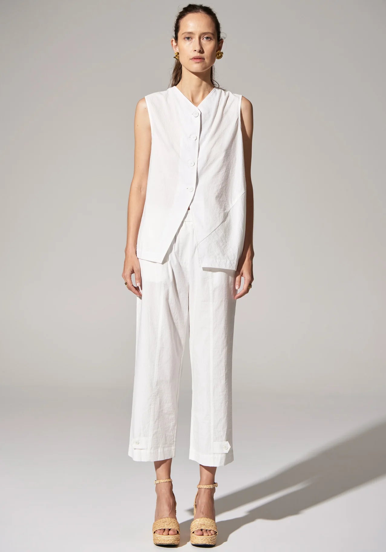 POL Ava Draped Reversible Tank