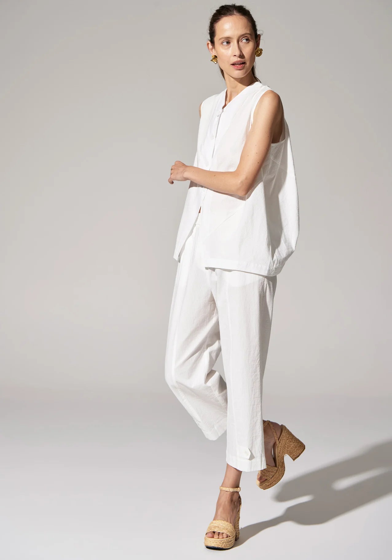 POL Ava Draped Reversible Tank