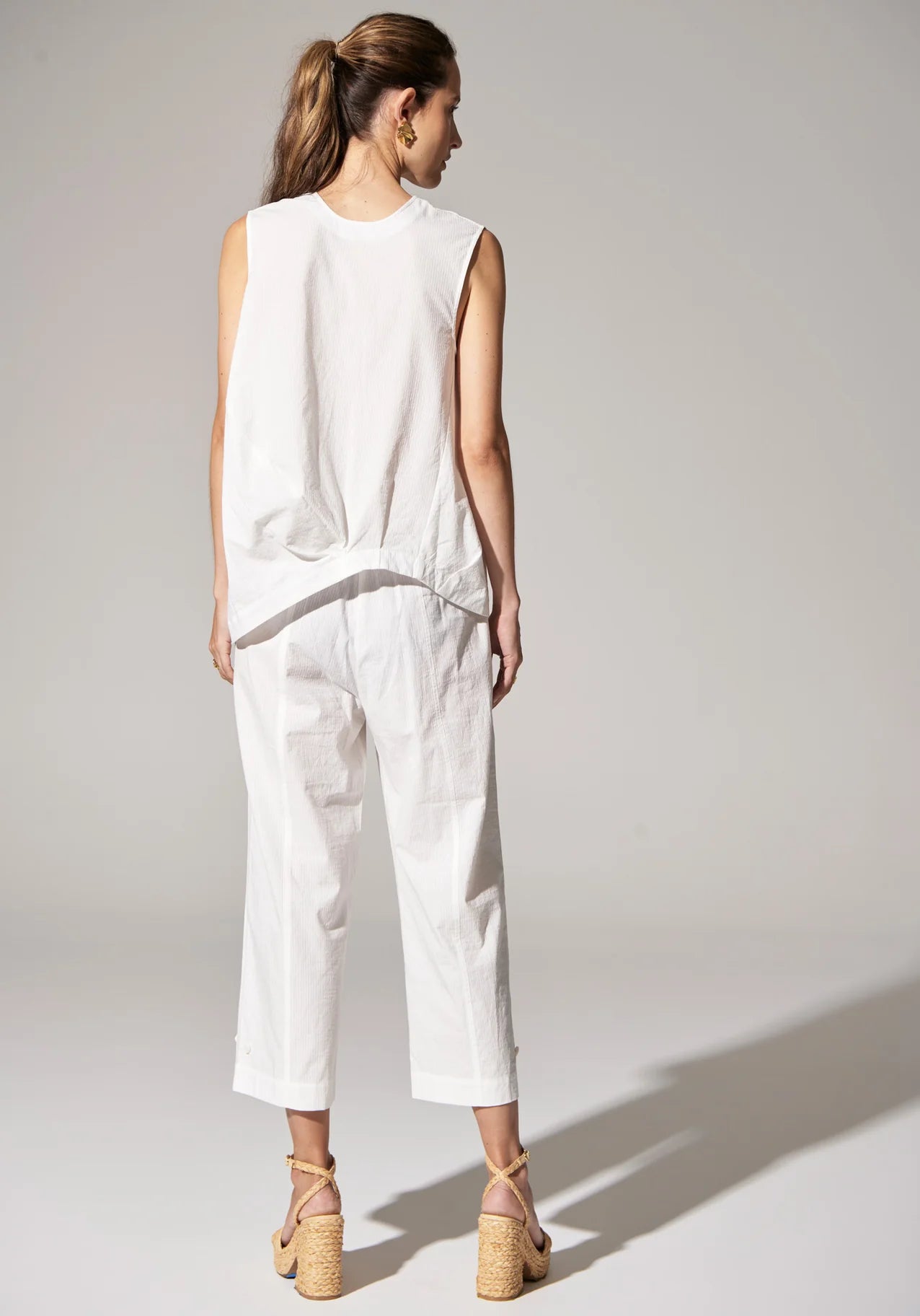 POL Ava Draped Reversible Tank