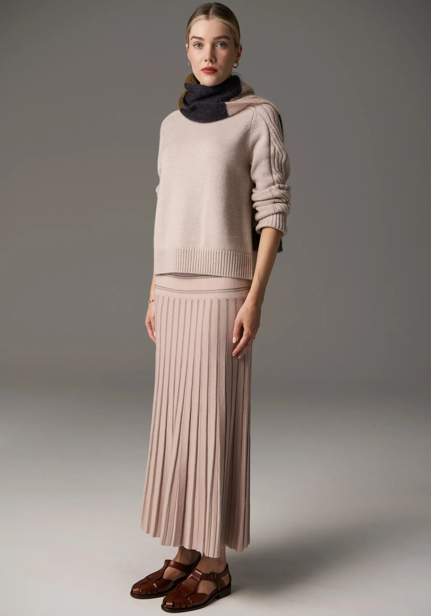 POL Bennett Cable Knit