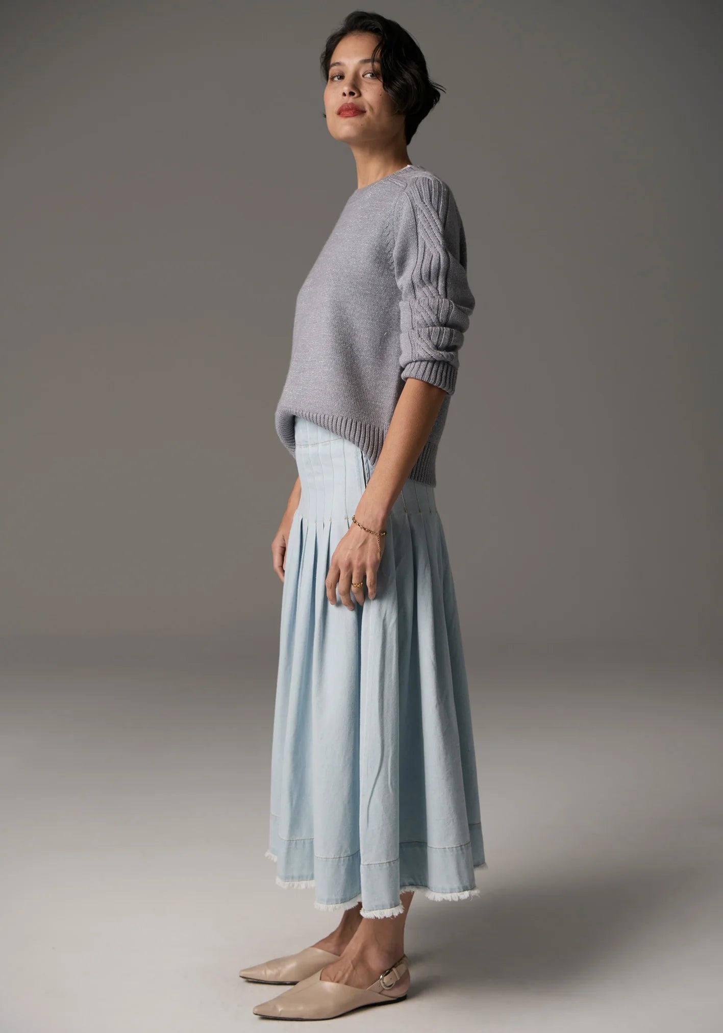 POL Bennett Cable Knit
