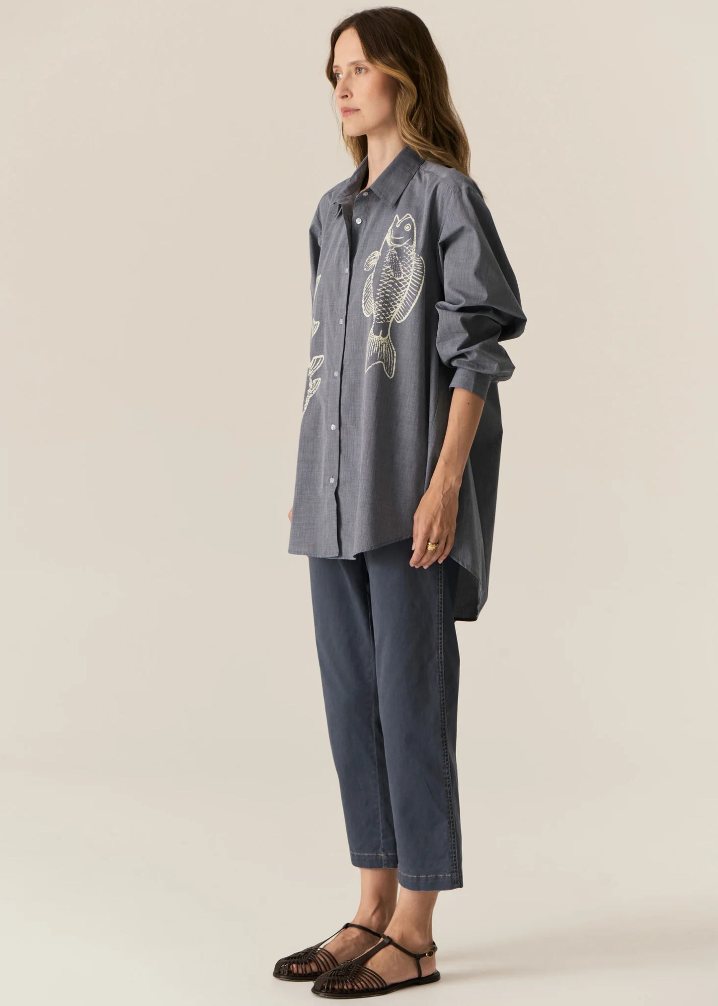 POL Cassis Fish Shirt