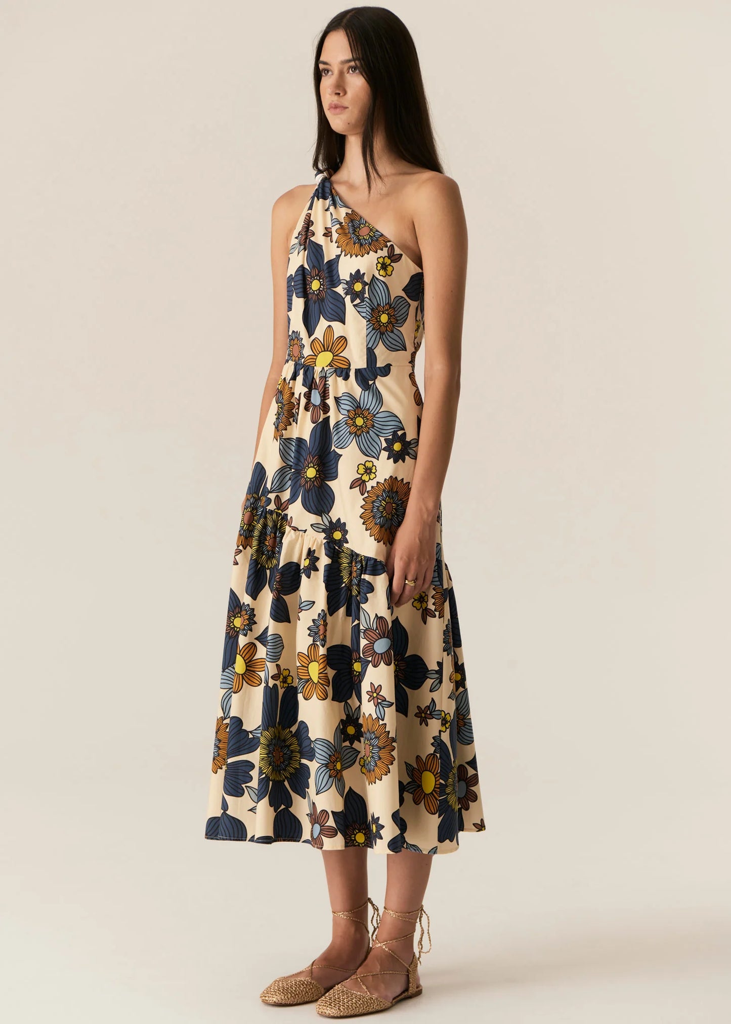 POL Thora One Shoulder Dress