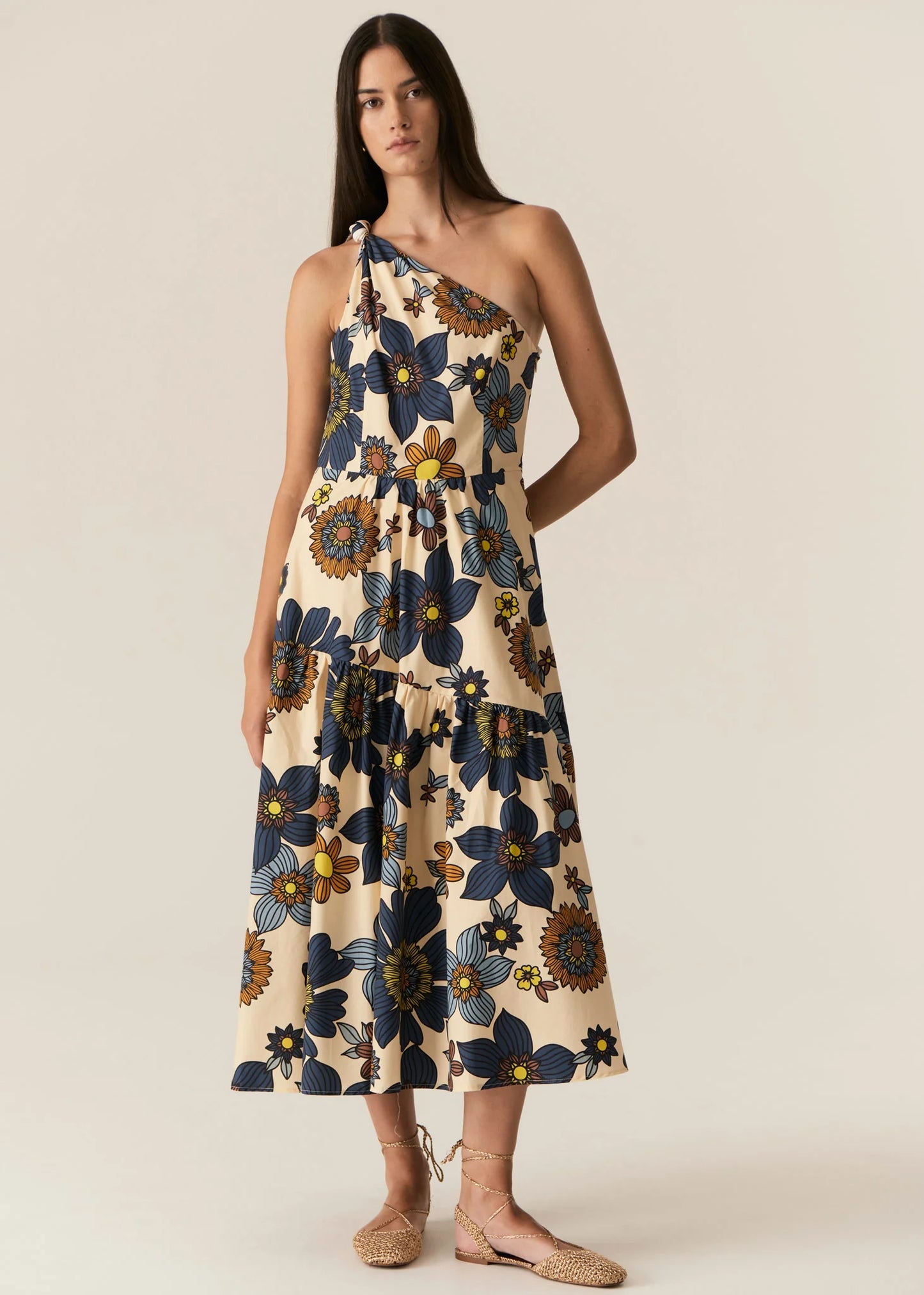 POL Thora One Shoulder Dress