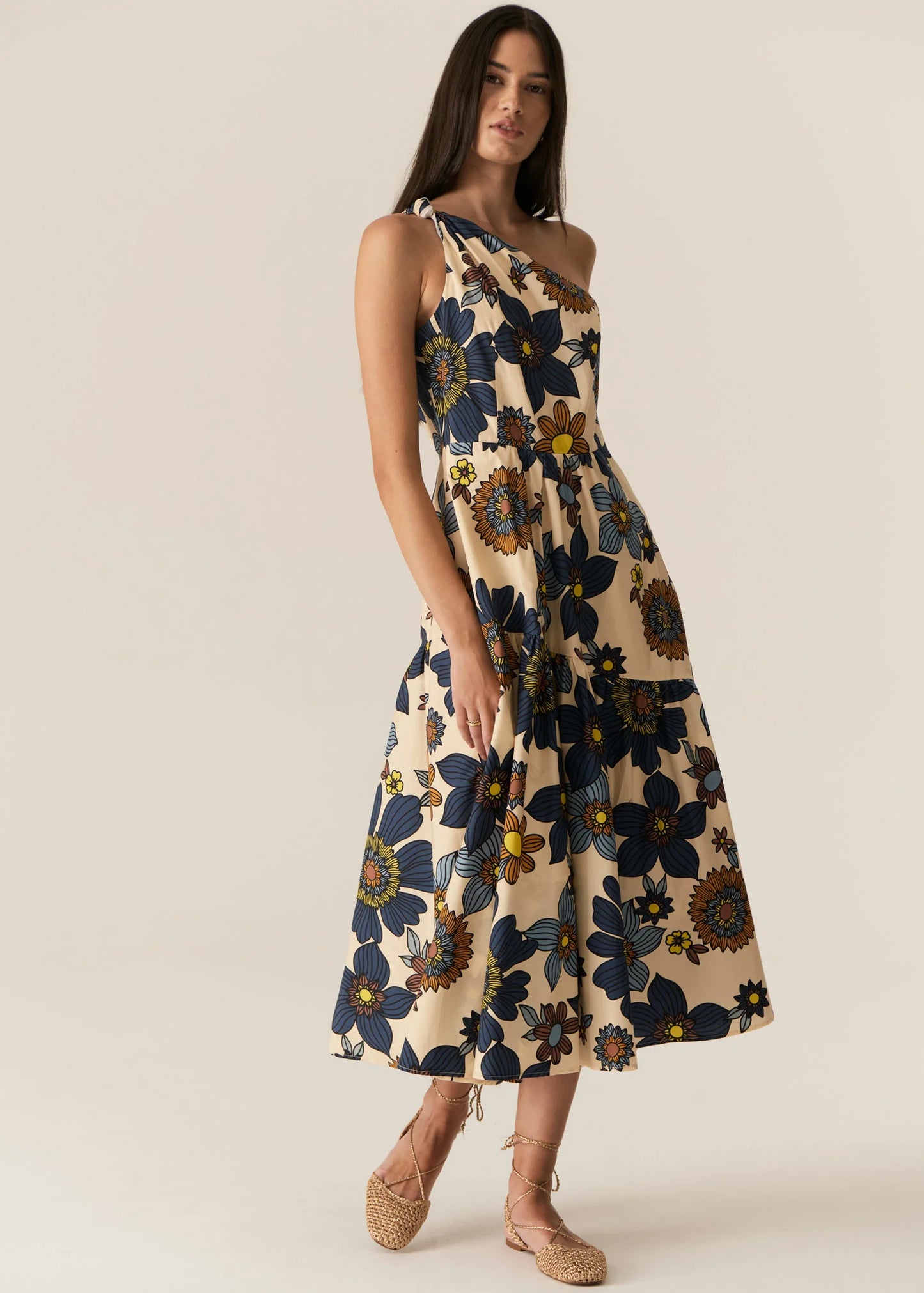 POL Thora One Shoulder Dress