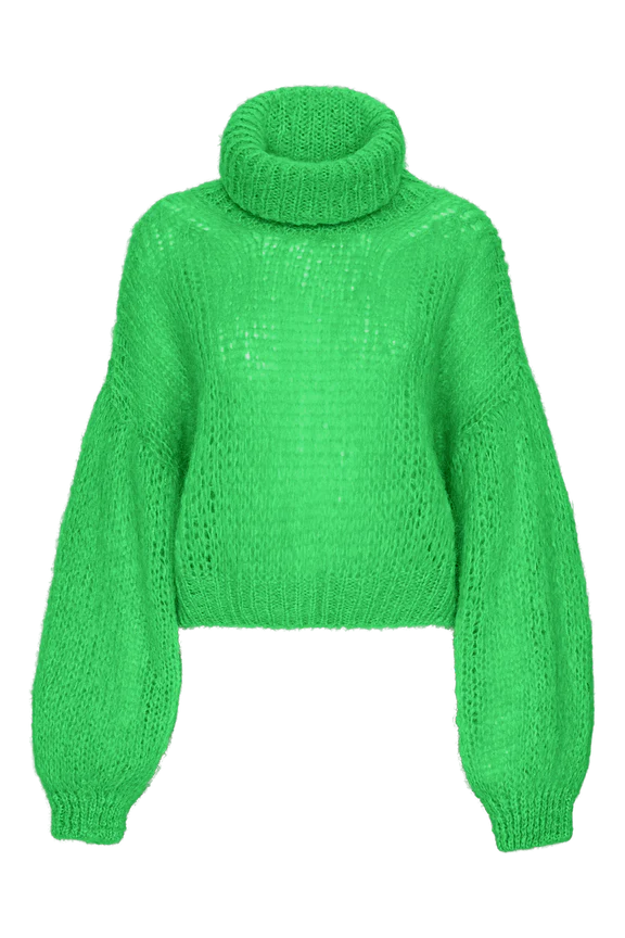 AMERICAN DREAMS Pepper Roll Neck Cropped Knit