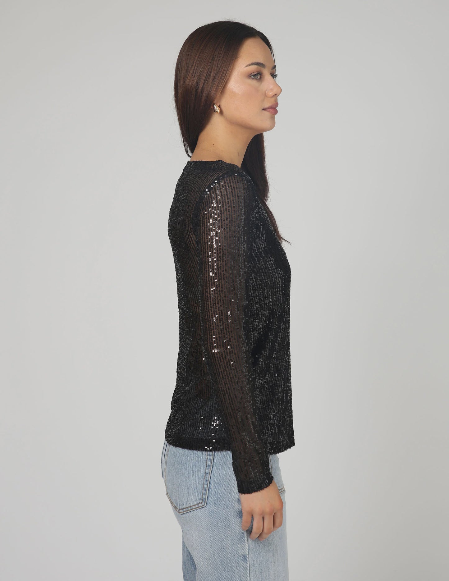 STELLA + GEMMA Odessa Sequin Top