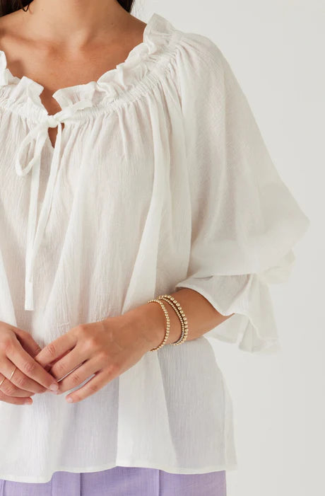 TUESDAY Frill Top