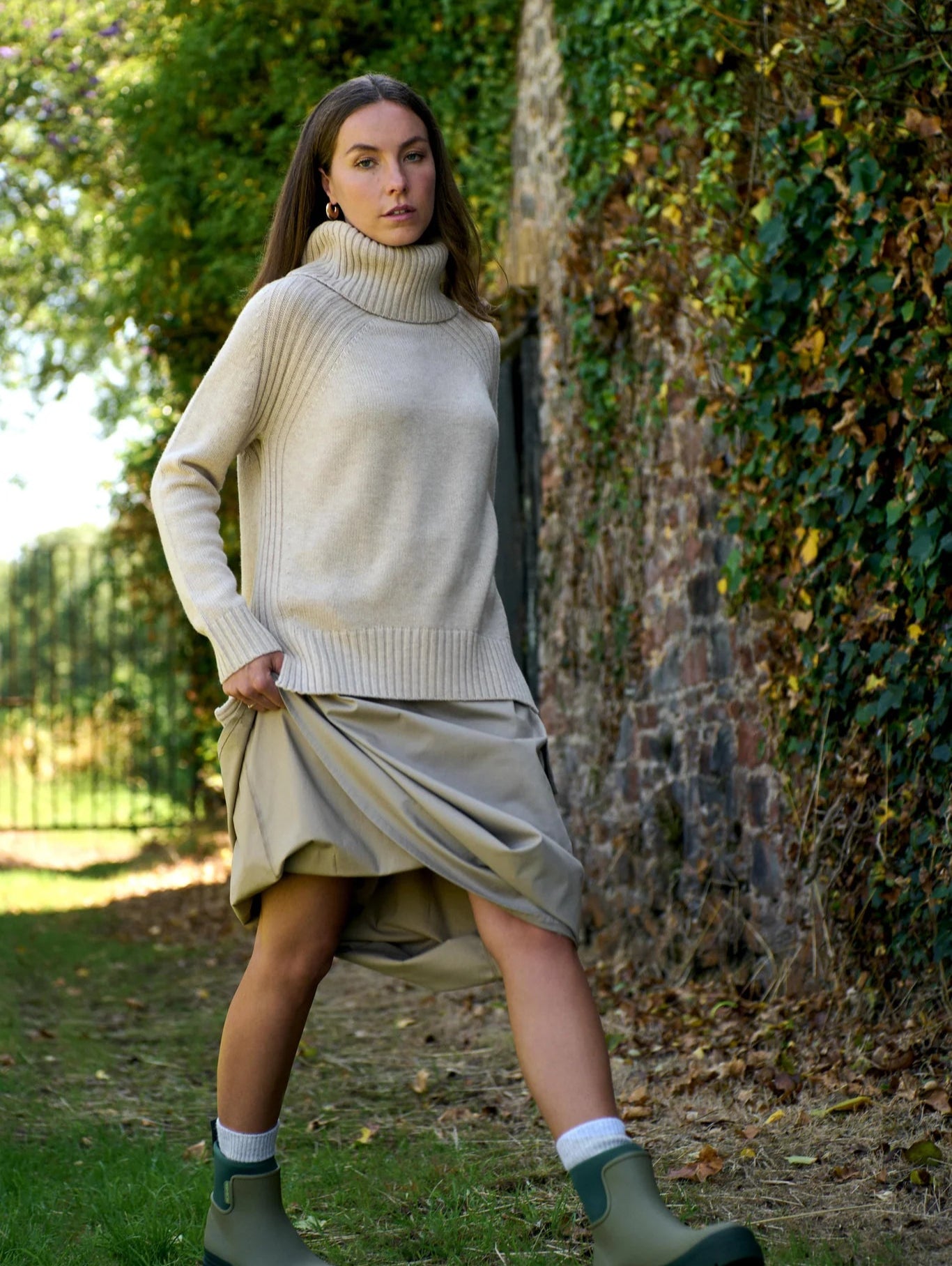MAXTED Merino Roll Neck