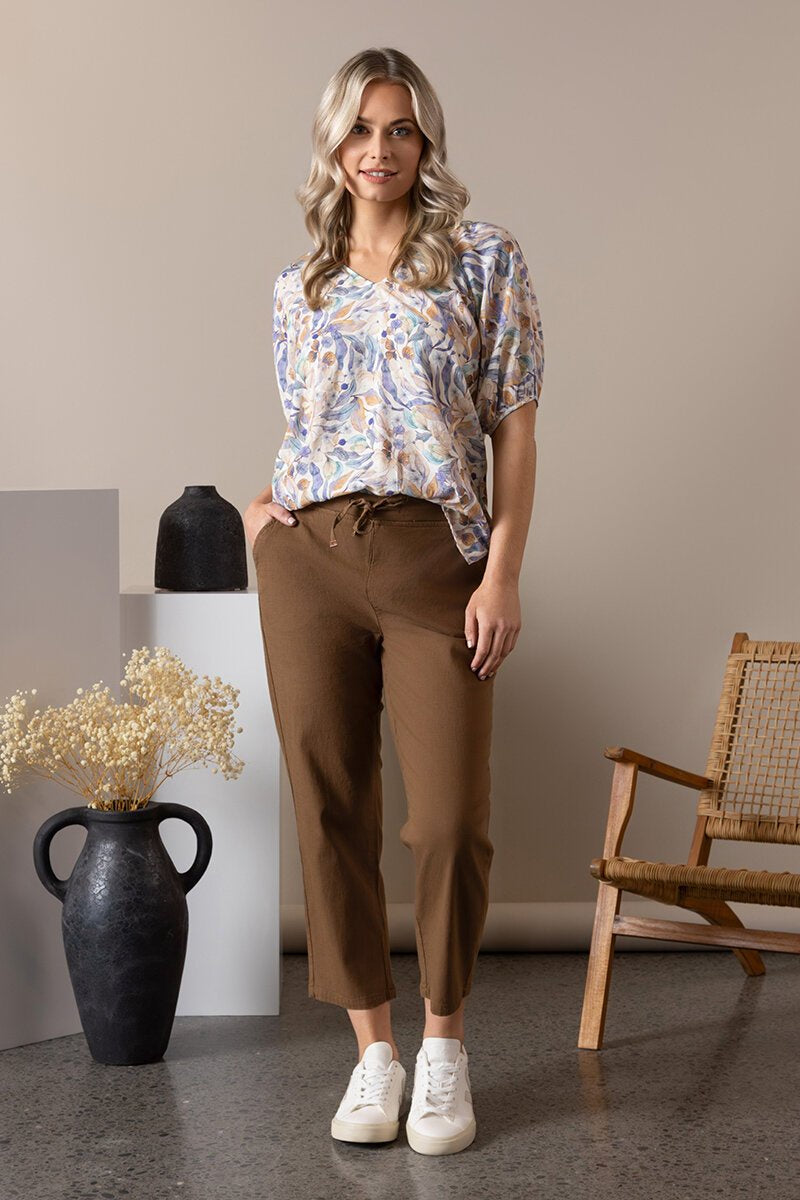 VASSALLI 4454P Floaty Sleeve Top