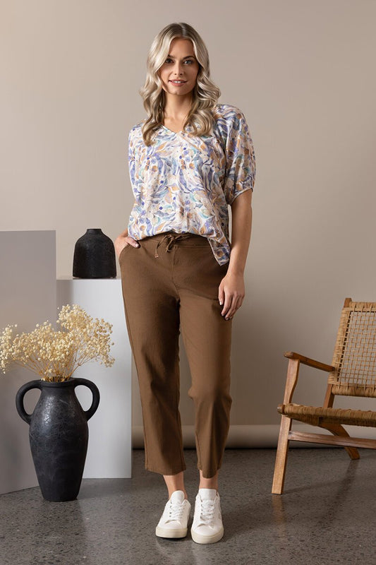 VASSALLI 4454P Floaty Sleeve Top