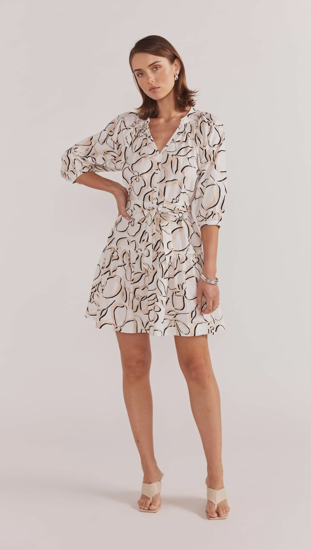 STAPLE THE LABEL Amina Smock Dress