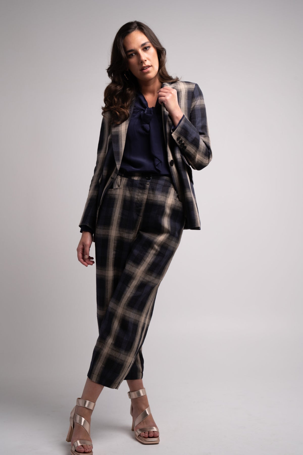 OBI Marakesh Check Devon Pant