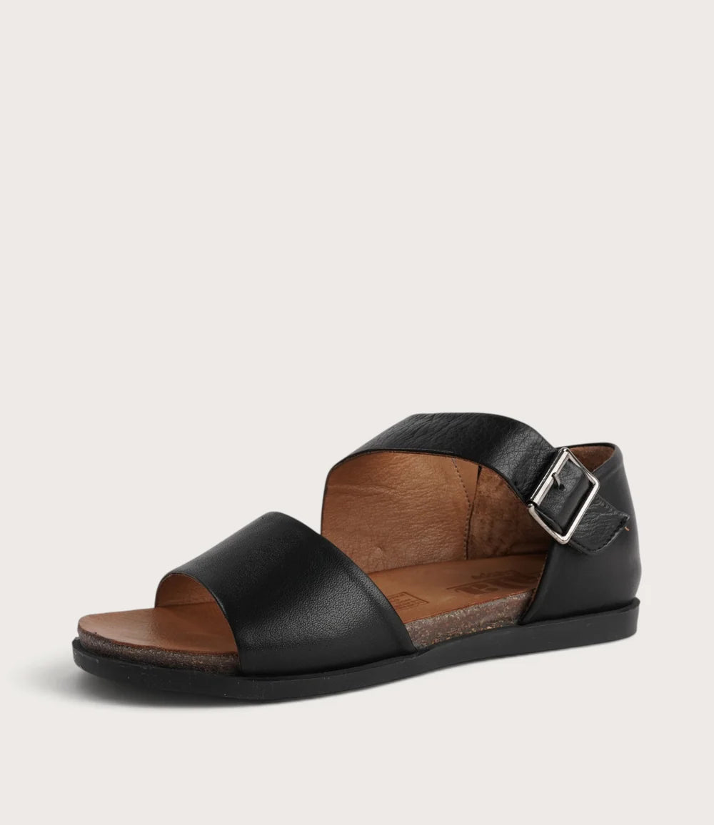 SALA Luna Black Sandal