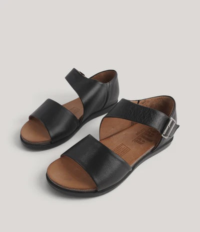 SALA Luna Black Sandal