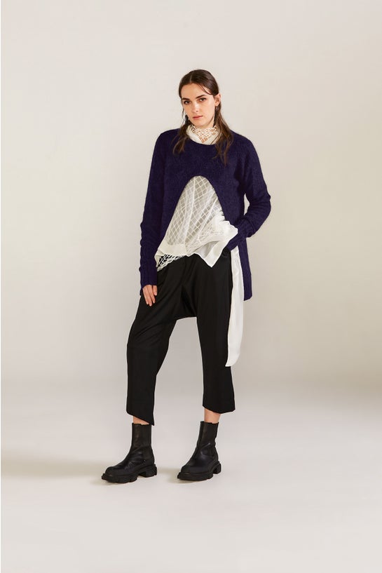 TAYLOR Subdued Sweater/ Lapis