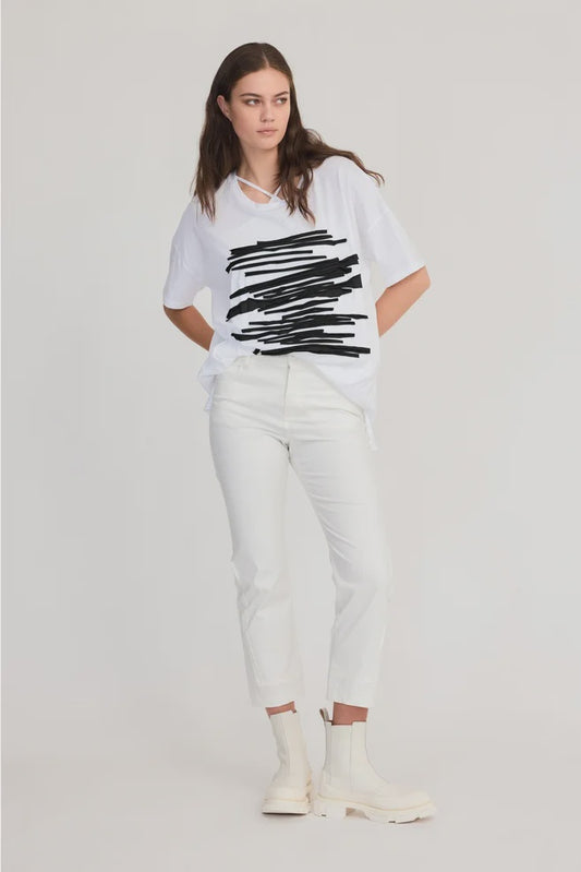 TAYLOR Strip Module Tee