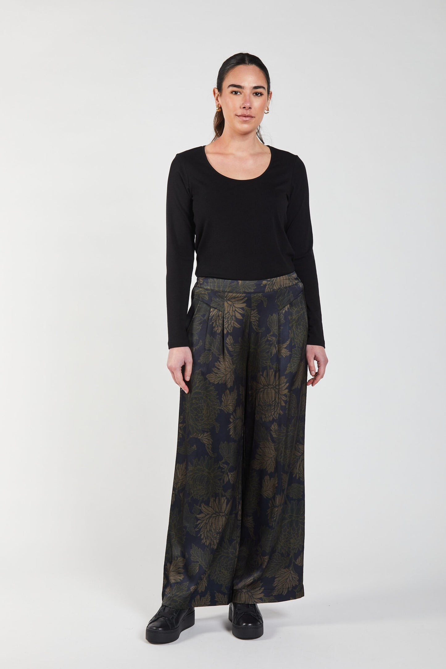 OBI Autumn Pleat Palazzo
