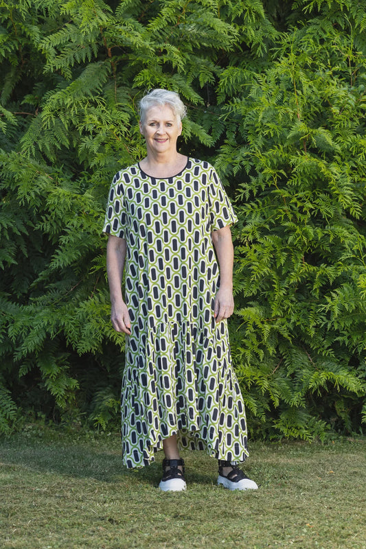 DEEANNE HOBBS Scoop Gathered Dress - SALE