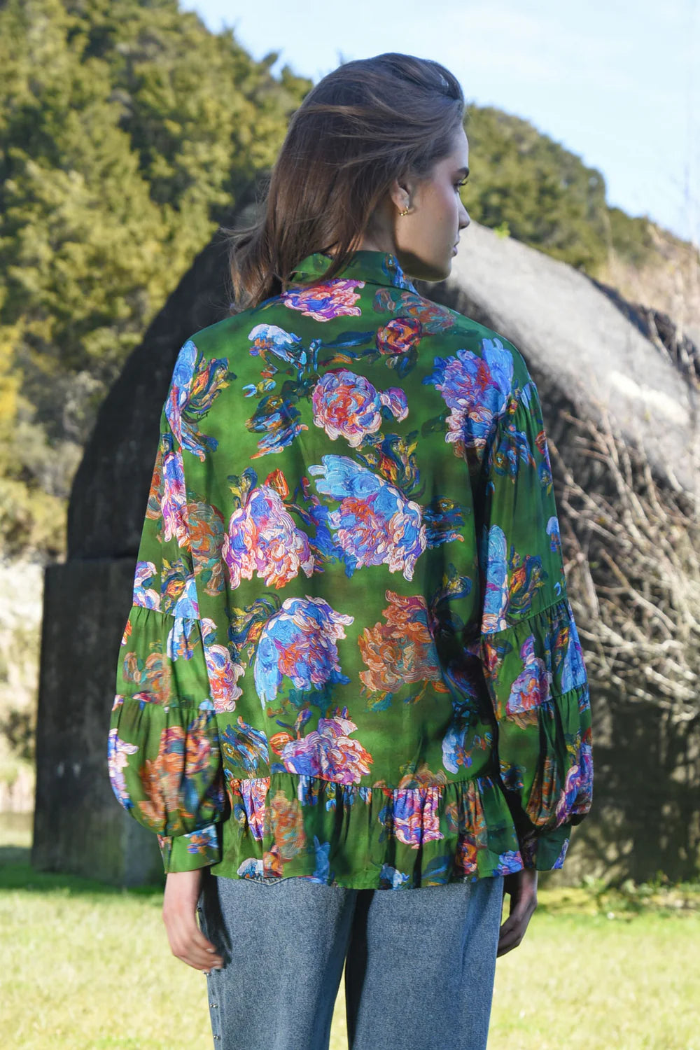 COOP Flounce On Blouse