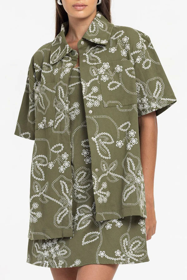 BLAK Edwin Shirt - Khaki