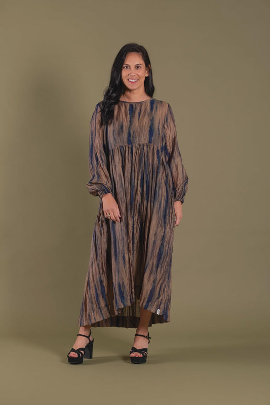 DEEANNE HOBBS Back Ruffle Dress