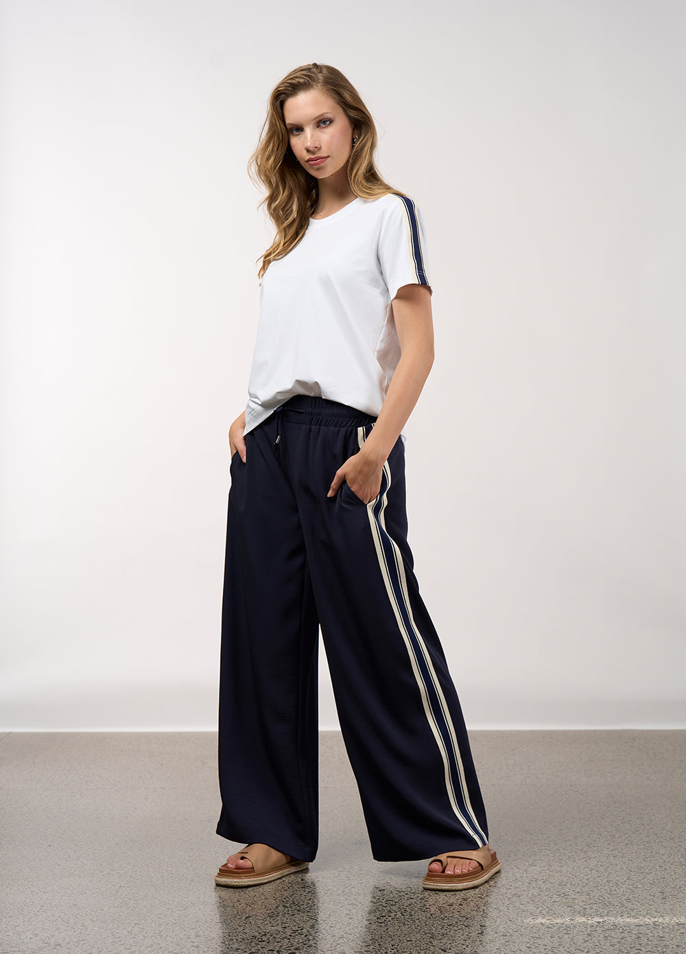 MADLY SWEETLY Linear Tee