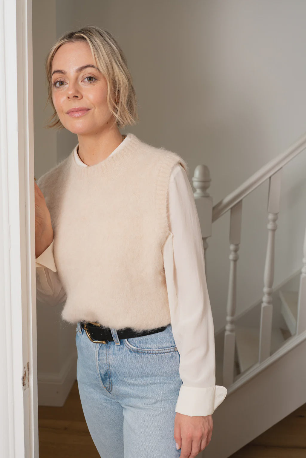 MAXTED Brushed Crew Vest