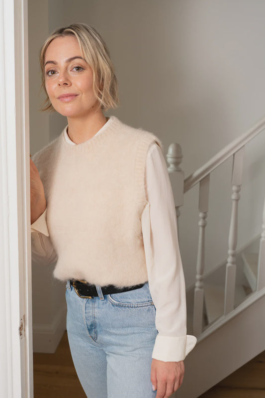 MAXTED Brushed Crew Vest