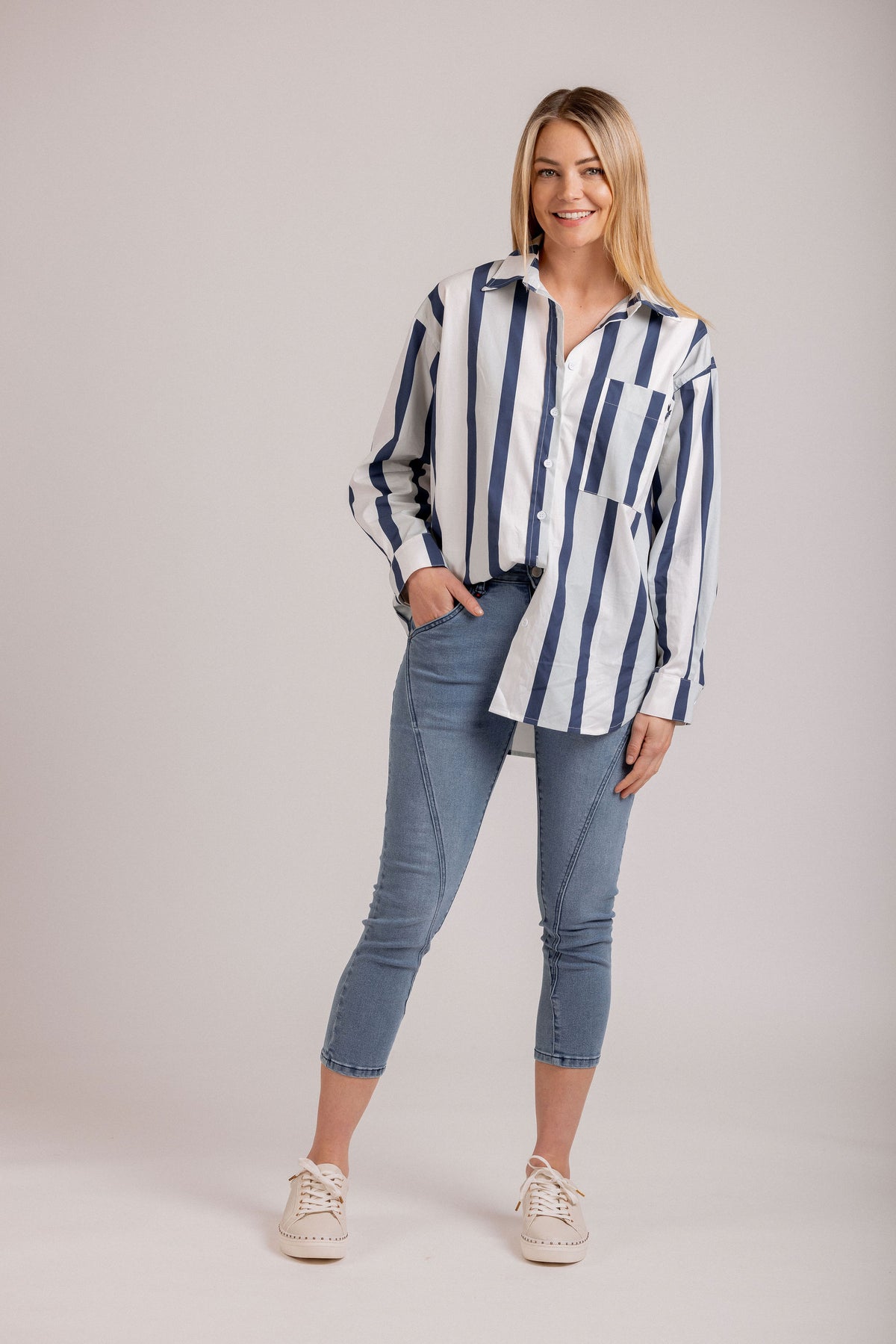 MOSS Maxwell Stripe Shirt