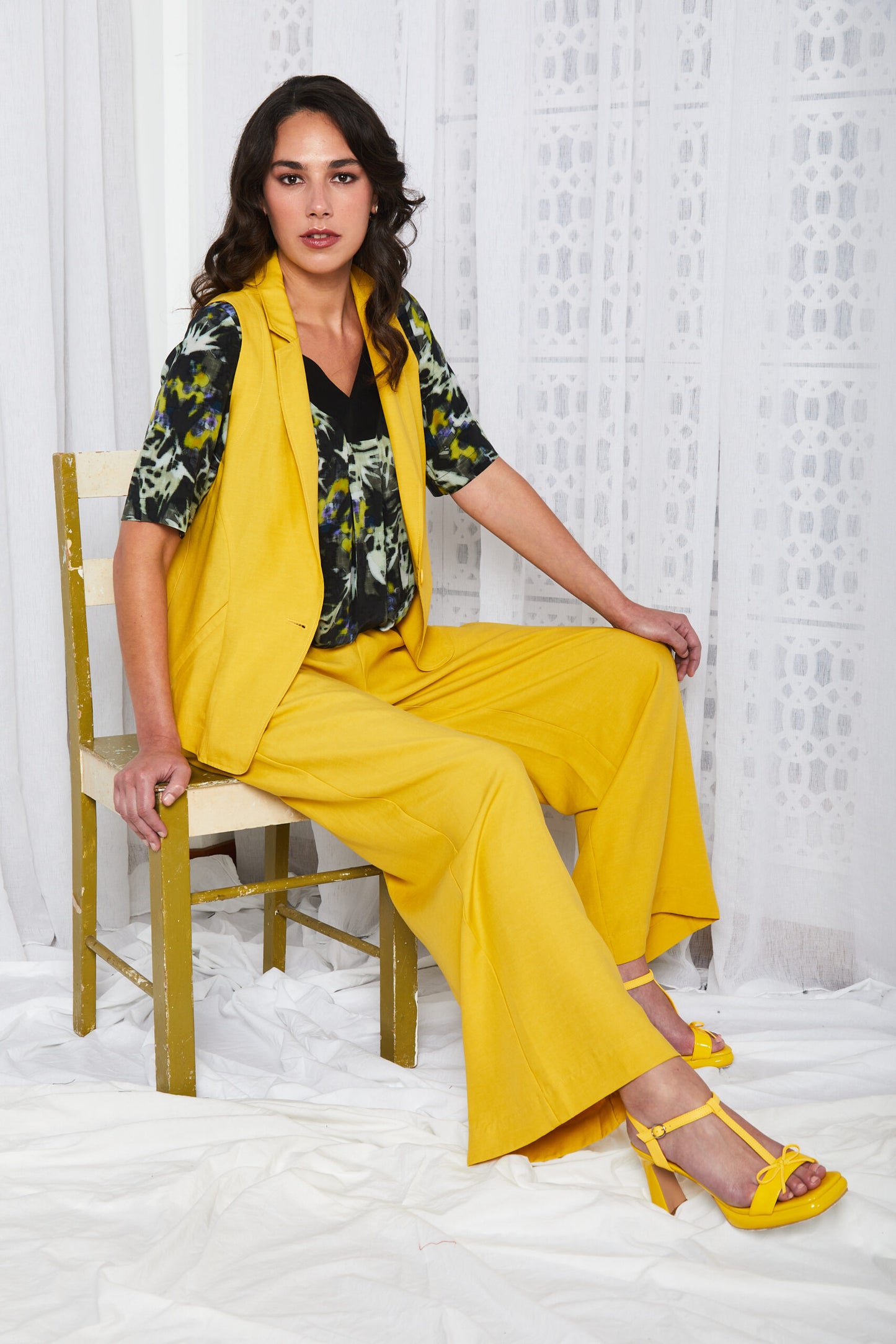 OBI Soprano Pleat Palazzo Pant