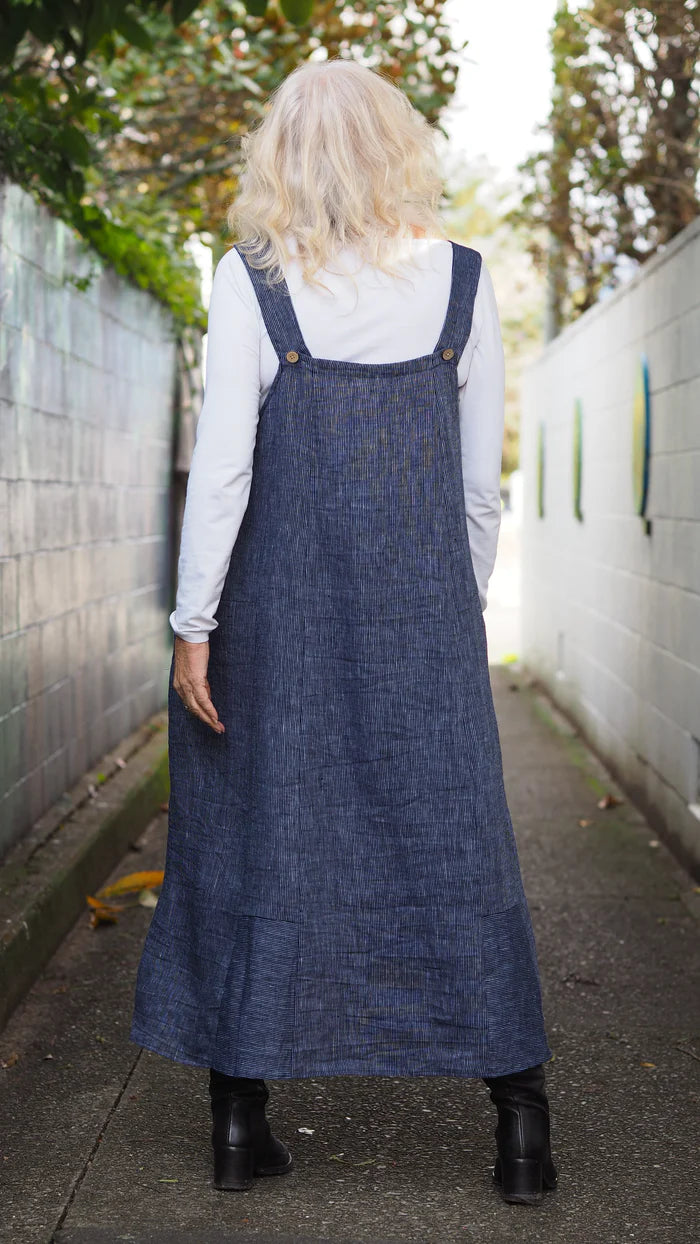 ROGUE LINEN Rakiura Pinafore