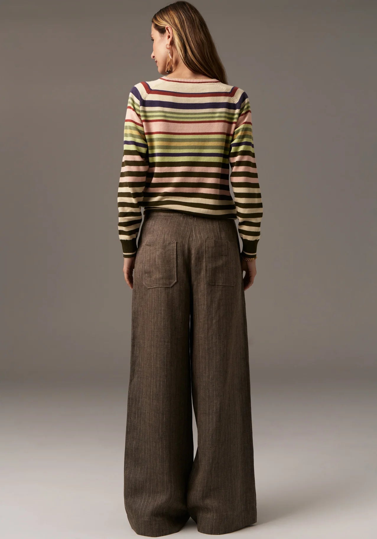 POL Sela Multi Stripe Knit