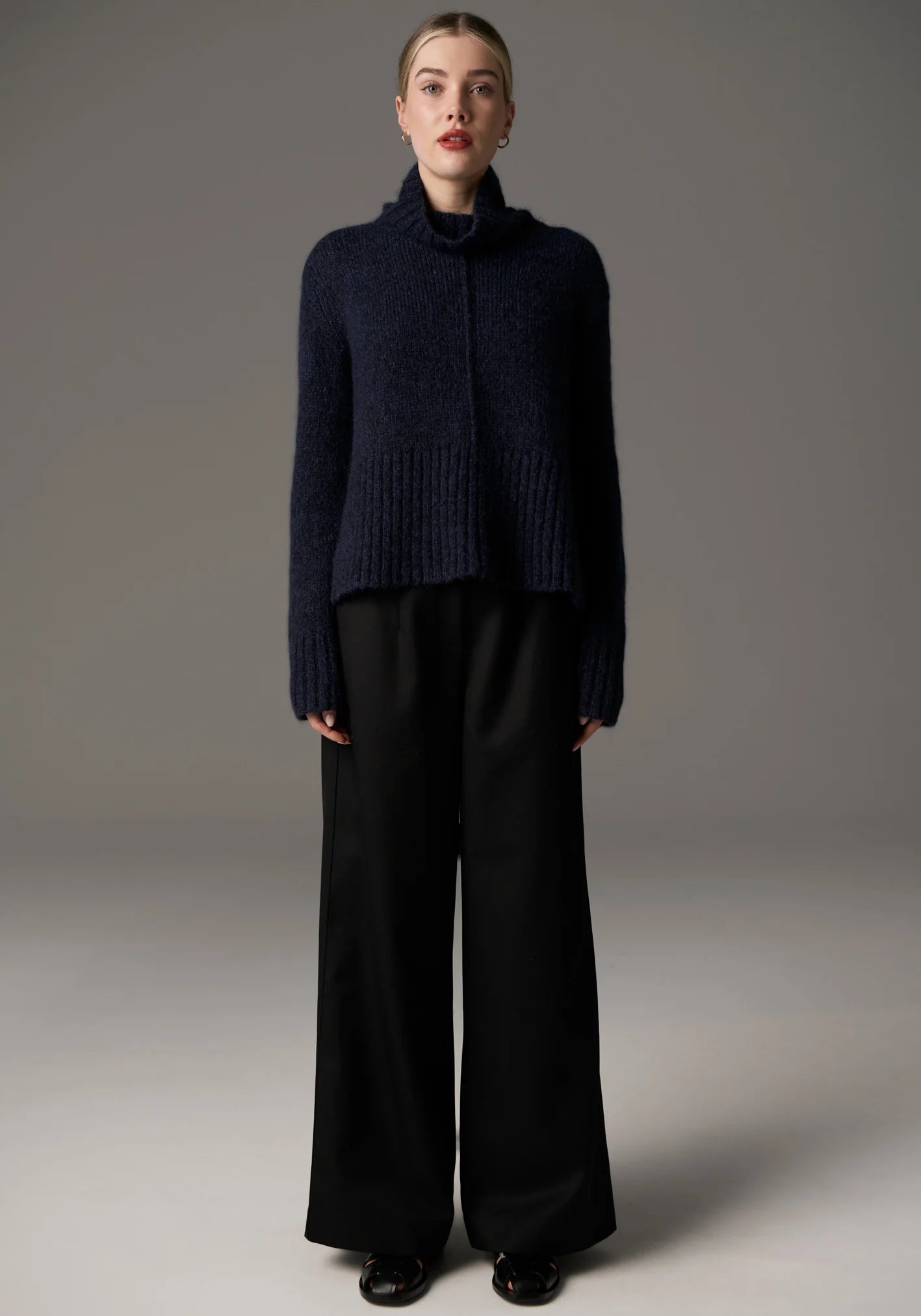 POL Grove High Neck Knit