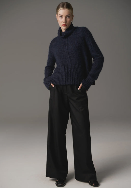POL Grove High Neck Knit