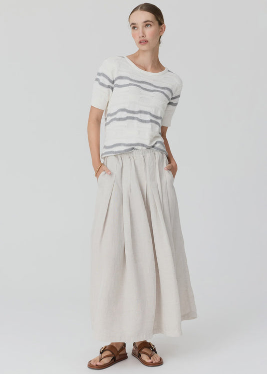 POL Liana Tee Textured Stripe