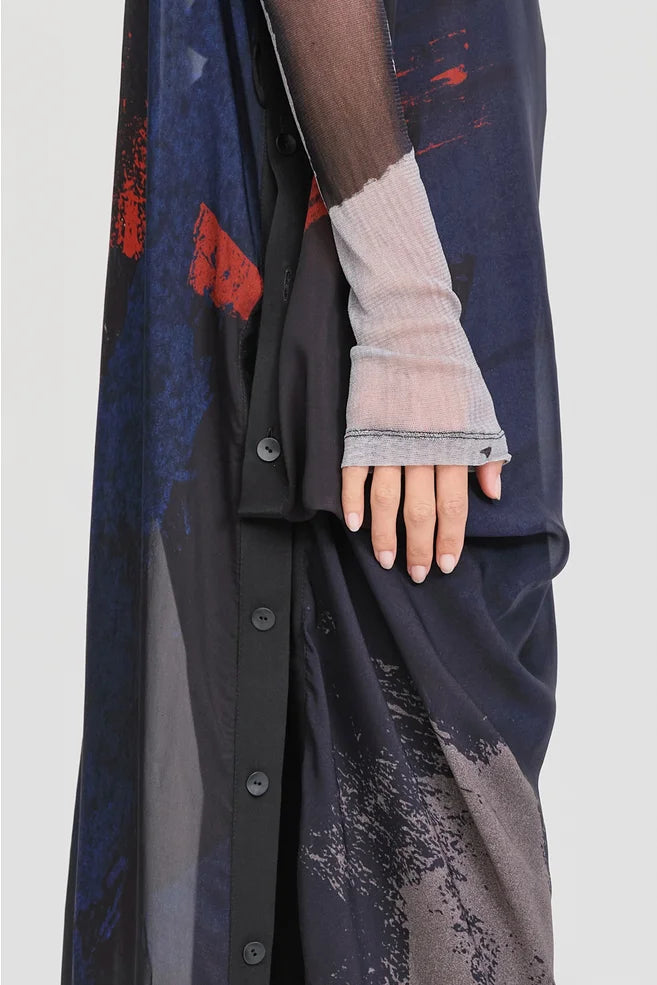 TAYLOR Print Relief Tunic