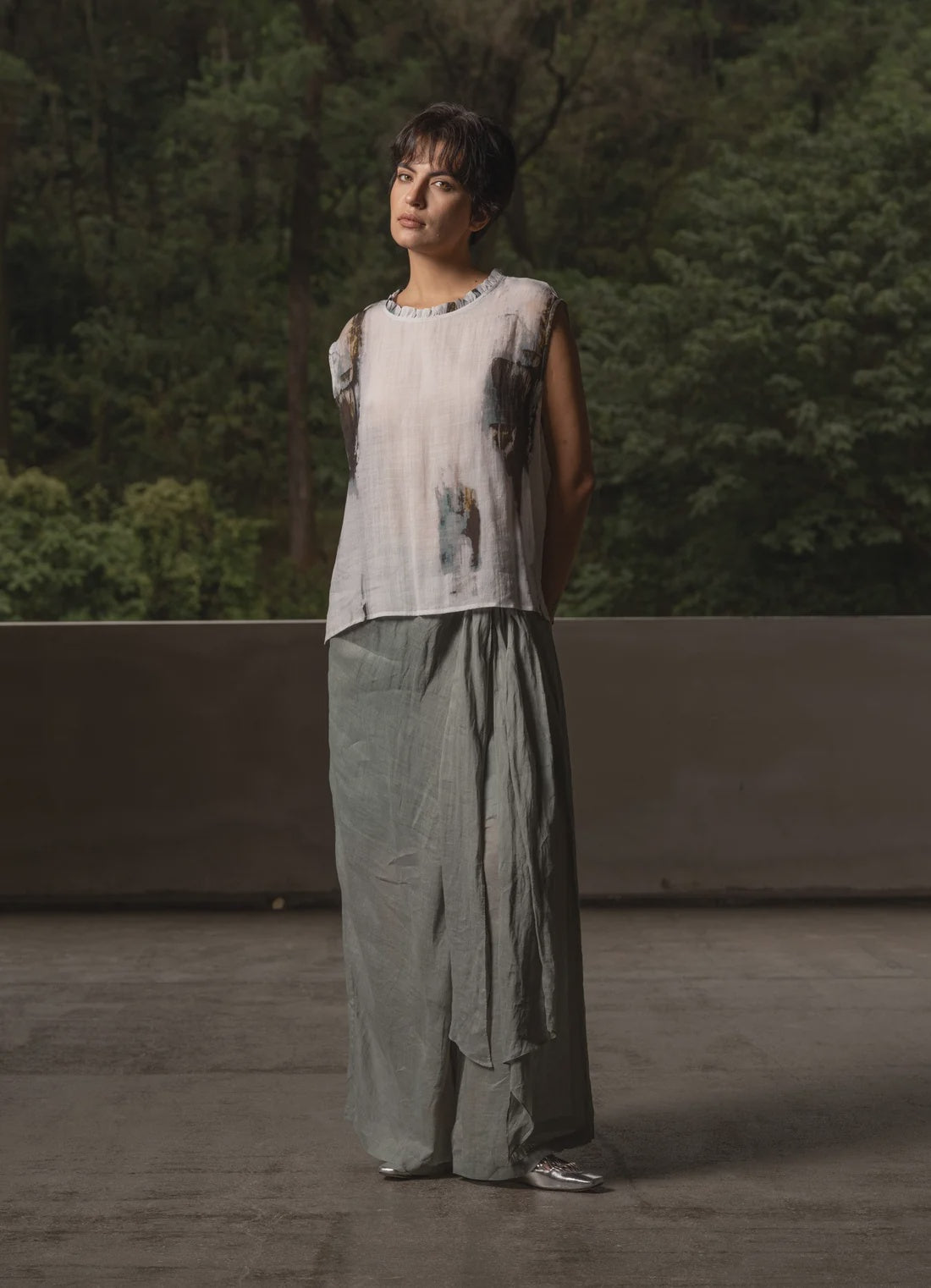 BONE & ARROW Calista Top