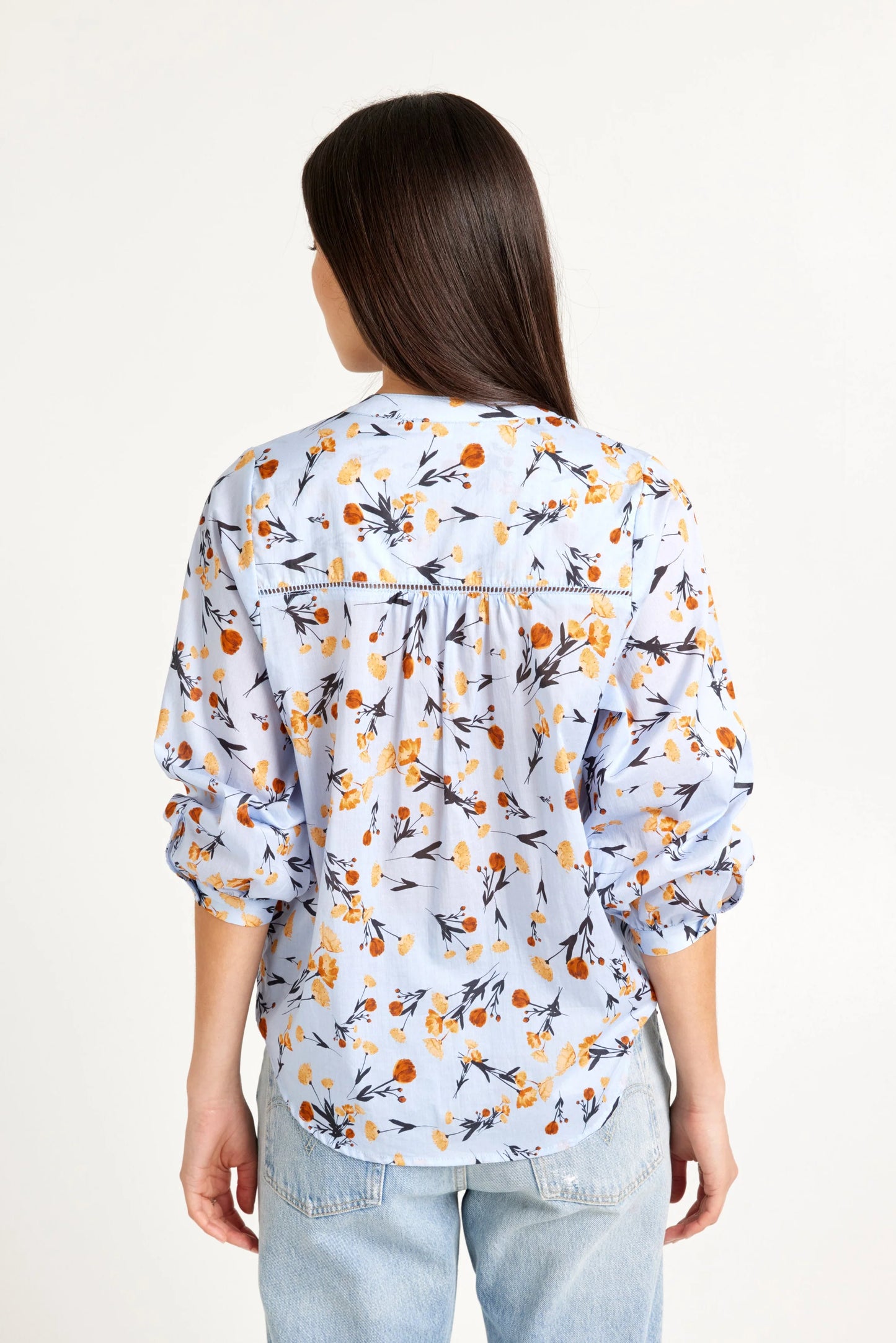 TUESDAY Saint Top - Cornflower Print