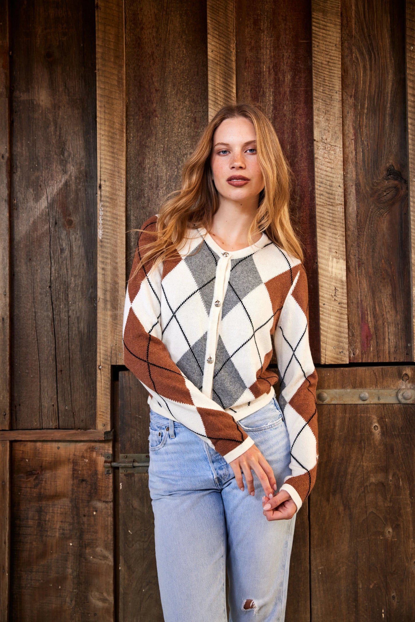 TUESDAY Diamond Cardi