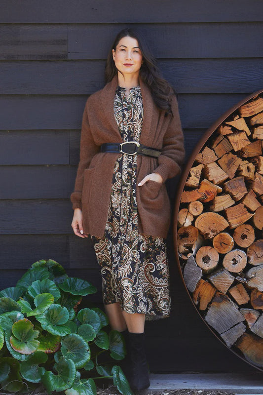 JUMP 1082 Luxe Long Cardi