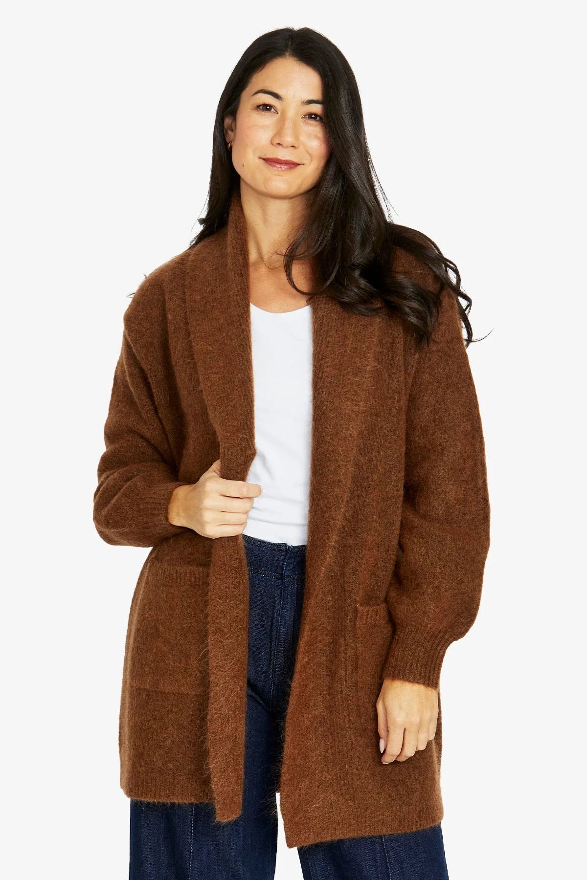 JUMP 1082 Luxe Long Cardi